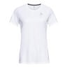 Crew Neck Essential Chill-Tech Camiseta De Running Mujeres-Blanco