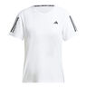 Own The Run B Tee Camiseta De Running Mujeres-Blanco