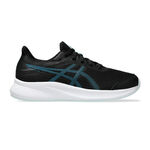 Zapatillas para correr ASICS ASICS Patriot 13 GS Zapatilla Neutral Ni&ntilde;os-Negro,Azul Claro