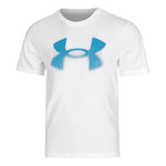 Ropa Under Armour Under Armour Reflective Big Logo Camiseta De Manga Corta Hombres-Blanco