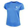 Crew Camiseta De Manga Corta Mujeres-Azul