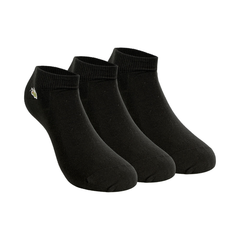 Lacoste Performance Core Calcetines De Tenis Pack De 3 - Negro