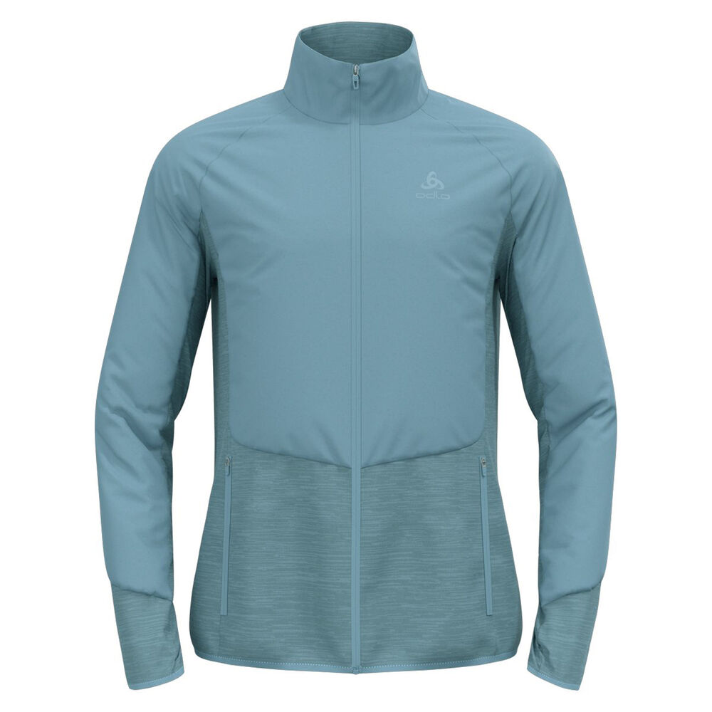 Odlo Essential Insulator Hybrid Chaqueta Para Correr Hombres-Azul