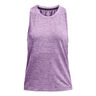 Seamless Stride Camiseta De Running Mujeres-Lila