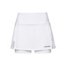 Club Basic Falda Chicas-Blanco,Plateado
