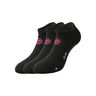 Karli Tech No-Show Calcetines Deporte Pack De 3-Negro,Rosa