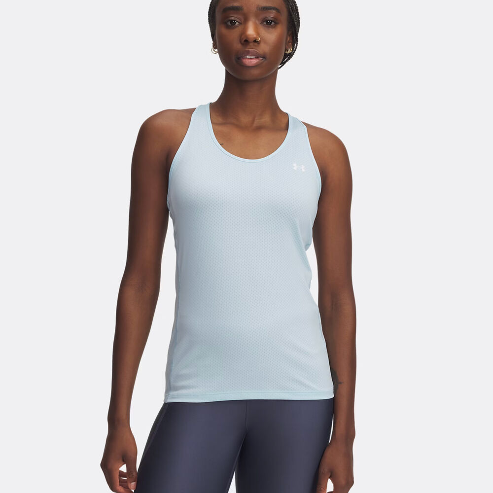 Under Armour Tech Racer Camiseta De Tirantes Mujeres - Azul-gris