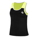 Ropa BB by Belen Berbel BB by Belen Berbel Shanghai Camiseta De Tirantes Mujeres-Negro,Amarillo Neón
