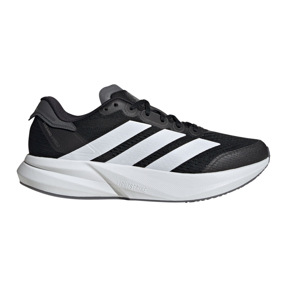 adidas Duramo Speed 2 Zapatilla neutral Hombres-negro, blanco