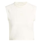 Ropa de tenis adidas adidas All SZN Rib Tank-Top Camiseta de tirantes Mujeres - blanco
