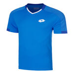 Ropa Lotto Lotto Tech IV D3 Camiseta De Manga Corta Hombres-Azul,Negro