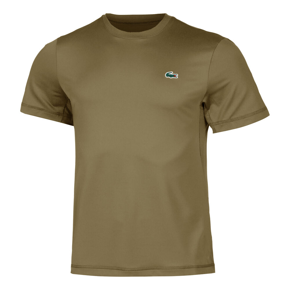 Lacoste Camiseta De Manga Corta Hombres - Oliva