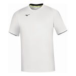 Ropa Mizuno Mizuno Core Camiseta de manga corta Hombres - blanco, azul