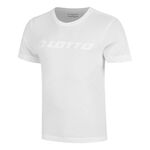Ropa Lotto Lotto MSC II Logo Camiseta de manga corta Hombres - blanco