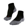 RU4 Endurance Short Calcetines Para Correr Hombres-Negro,Gris