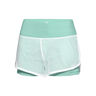 Efia Tech (2in1) Shorts Mujeres-Mint,Blanco
