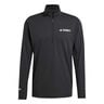 Terrex XPR Half-Zip Camiseta De Running Hombres-Negro