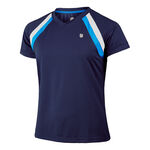 Ropa K-Swiss K-Swiss Core Team Camiseta De Manga Corta Mujeres-Azul Oscuro,Multicolor