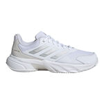 Zapatillas de tenis adidas adidas CourtJam Control 3 Zapatilla Tierra Batida Mujeres-Blanco,Plateado