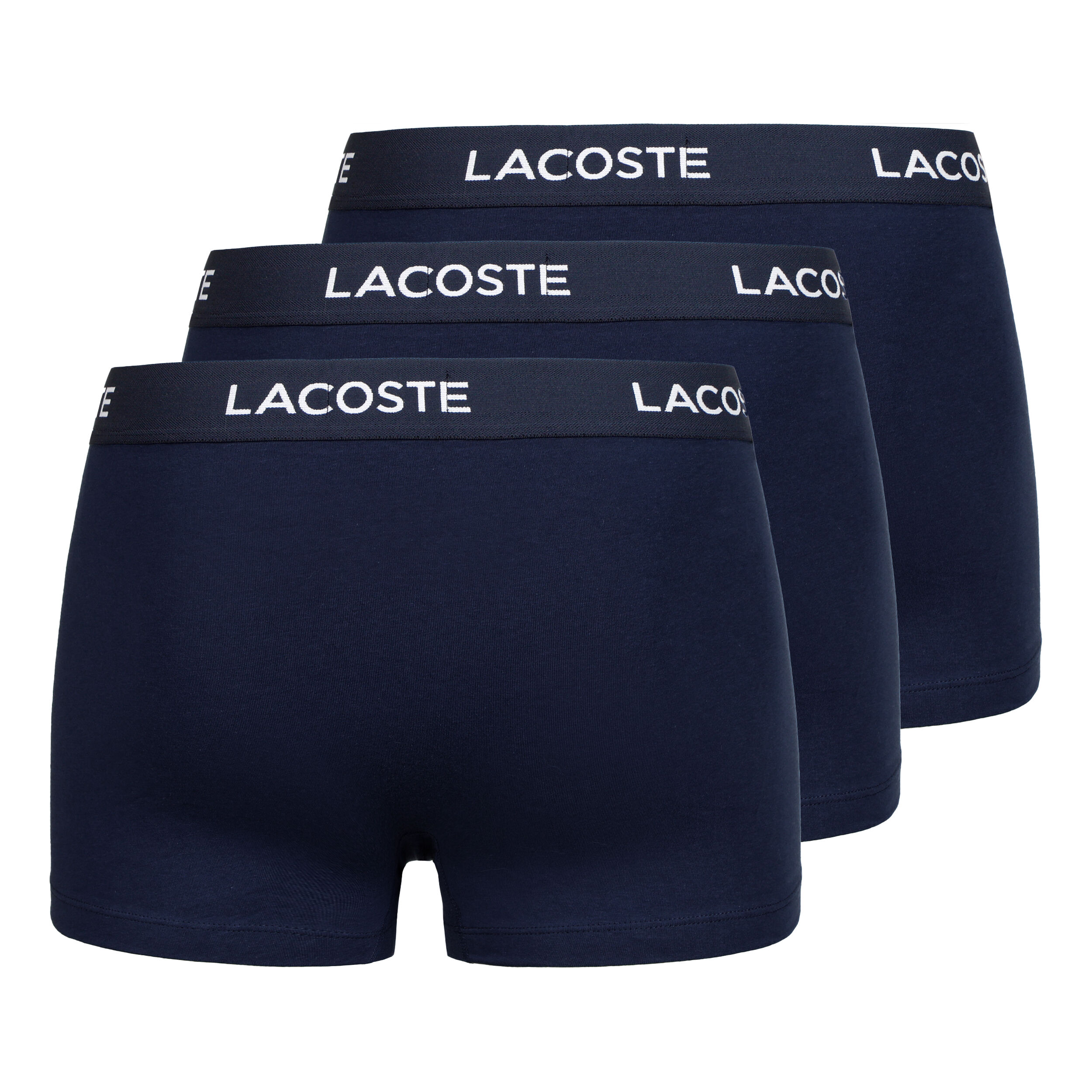 Buy Lacoste Calzoncillos Tipo Boxer Pack De 3 Hombres Azul Oscuro online Tennis Point ES
