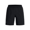 Launch 7 Inch Shorts Hombres-Negro