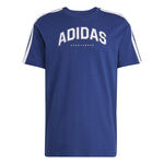 Ropa adidas adidas Graphic Camiseta De Manga Corta Hombres-Azul Oscuro,Blanco