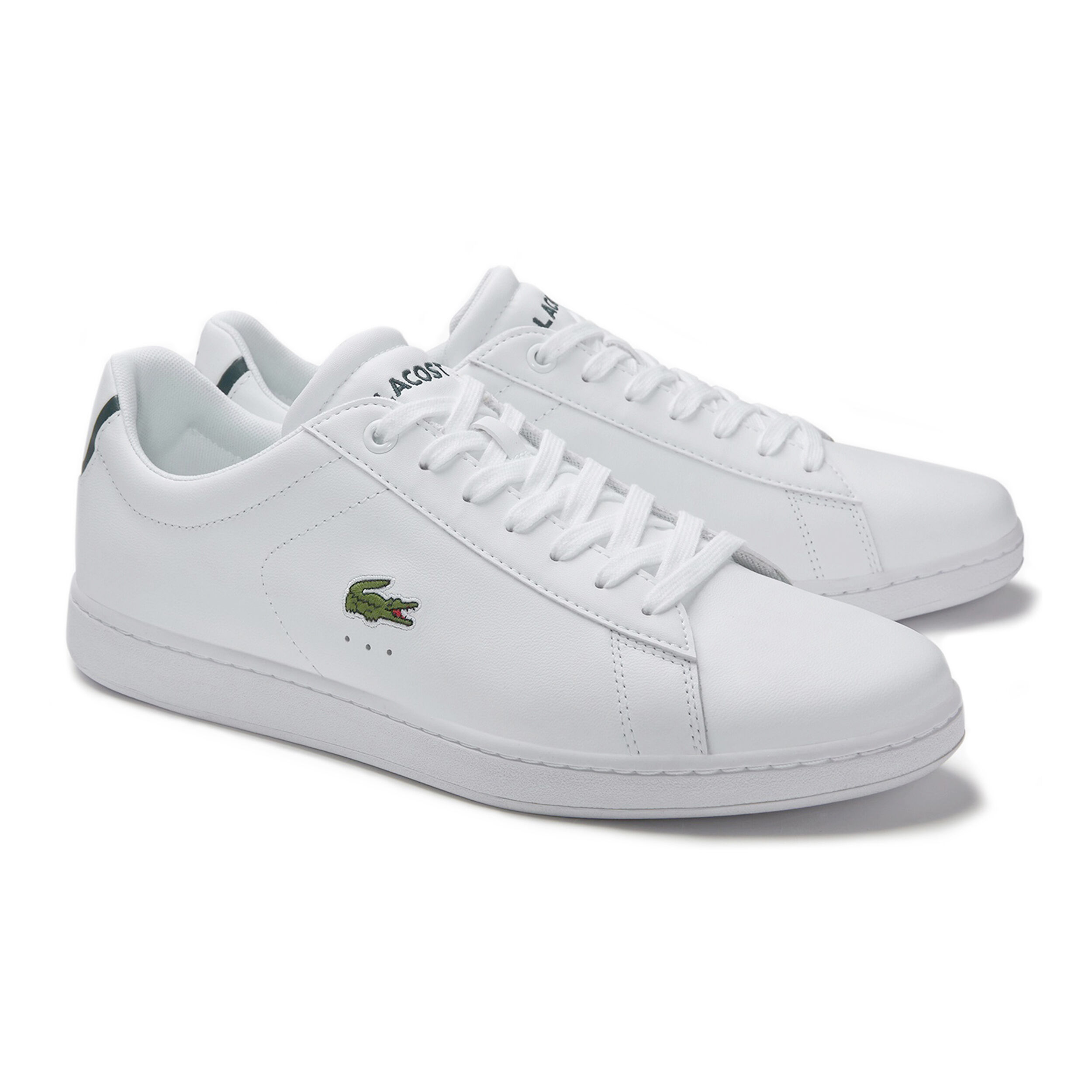 Buy Lacoste Carnaby Evo Zapatilla De Ocio Hombres Blanco Azul