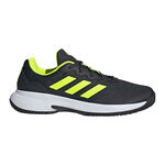 Zapatillas de tenis adidas adidas GameCourt 2 Zapatilla Todas Las Superficies Hombres-Negro,Lima