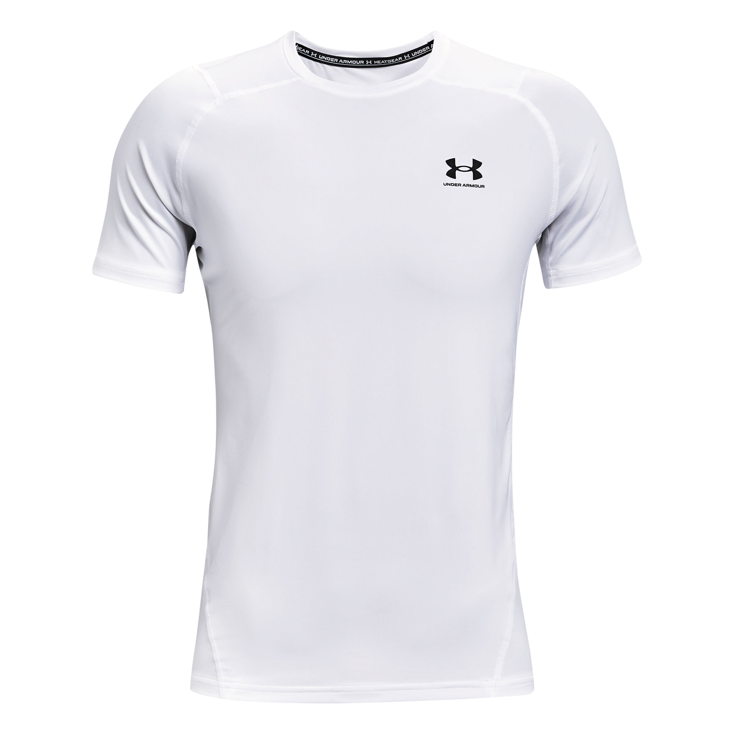 Buy Under Armour Heatgear Fitted Camiseta De Manga Corta Hombres Blanco online Tennis Point ES