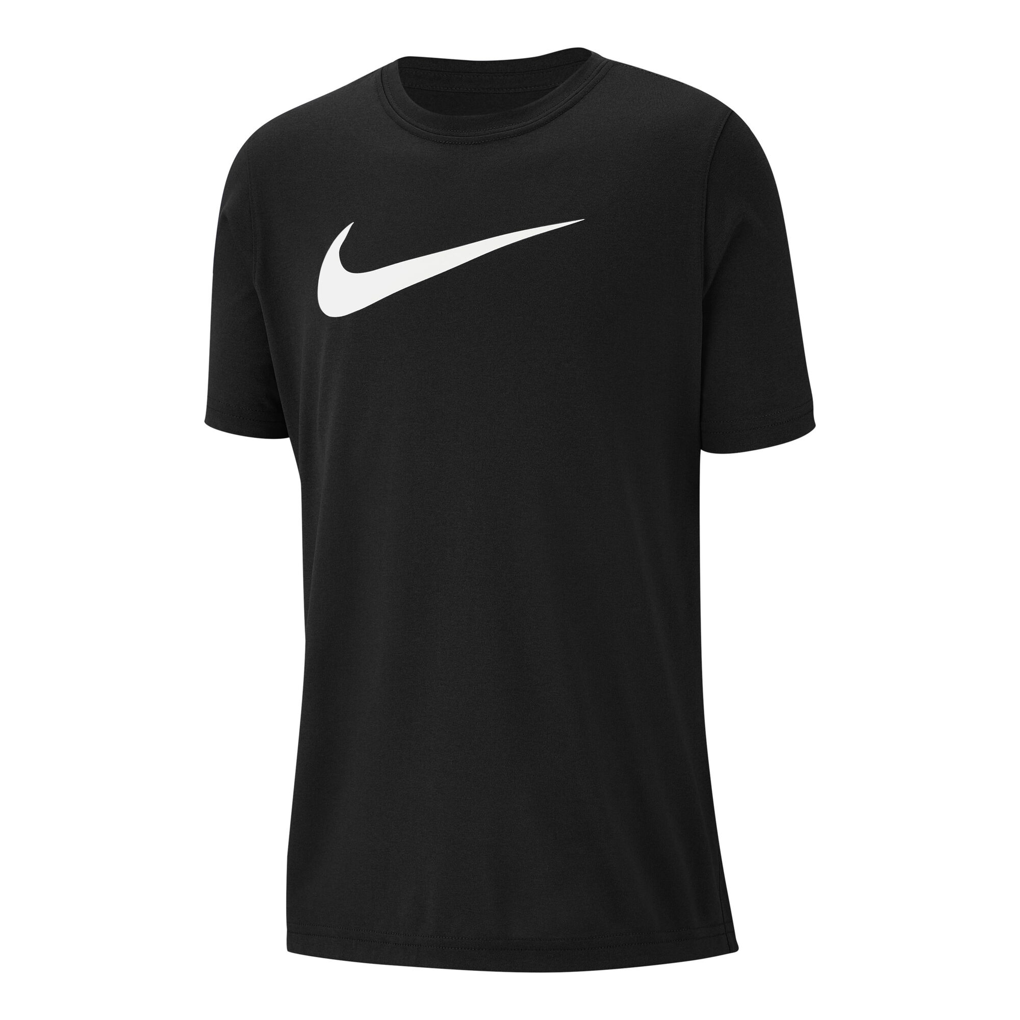Nike DriFit Camiseta De Manga Corta Chicos Negro, Blanco compra