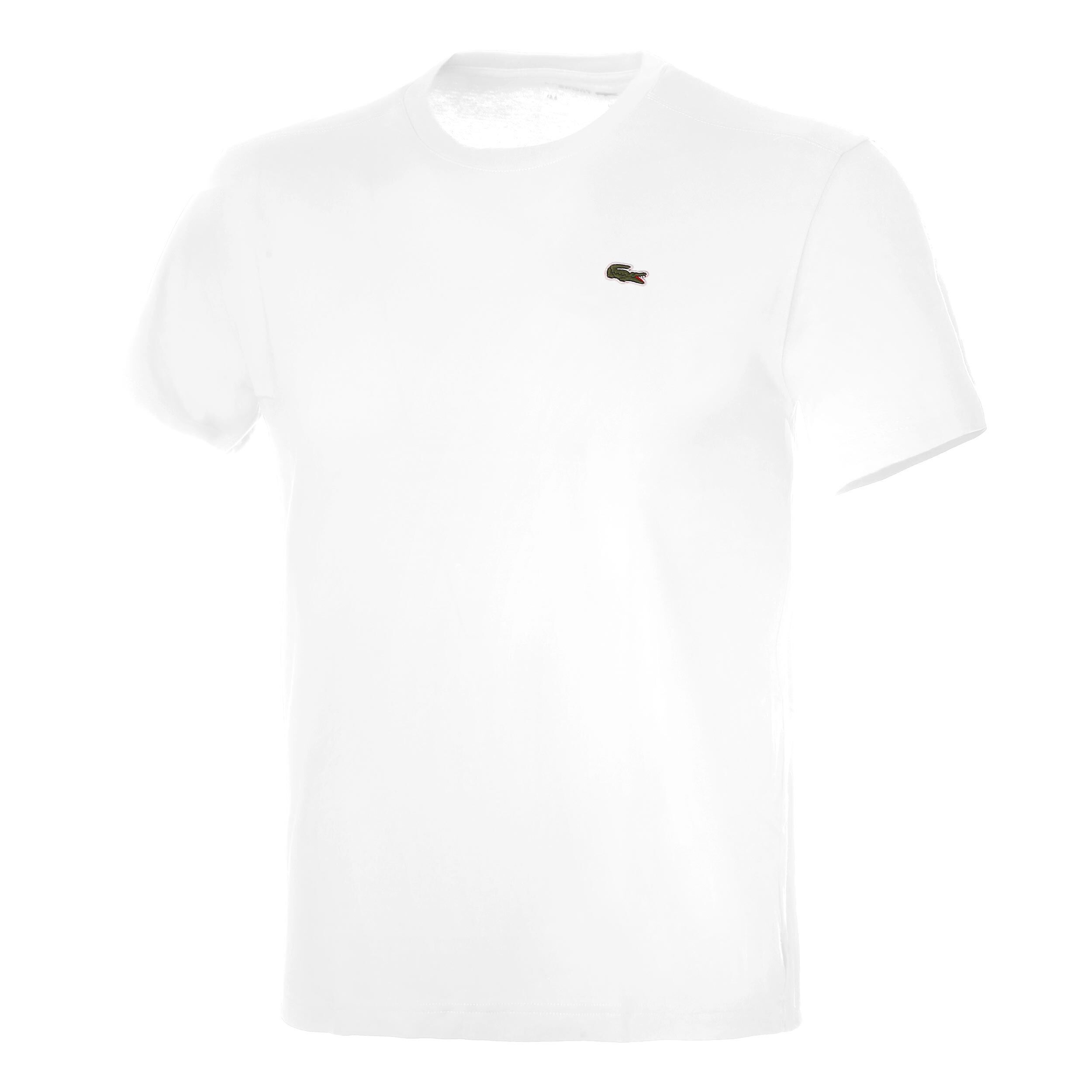 Buy Lacoste Tennis Camiseta De Manga Corta Hombres Blanco Verde online Tennis Point ES