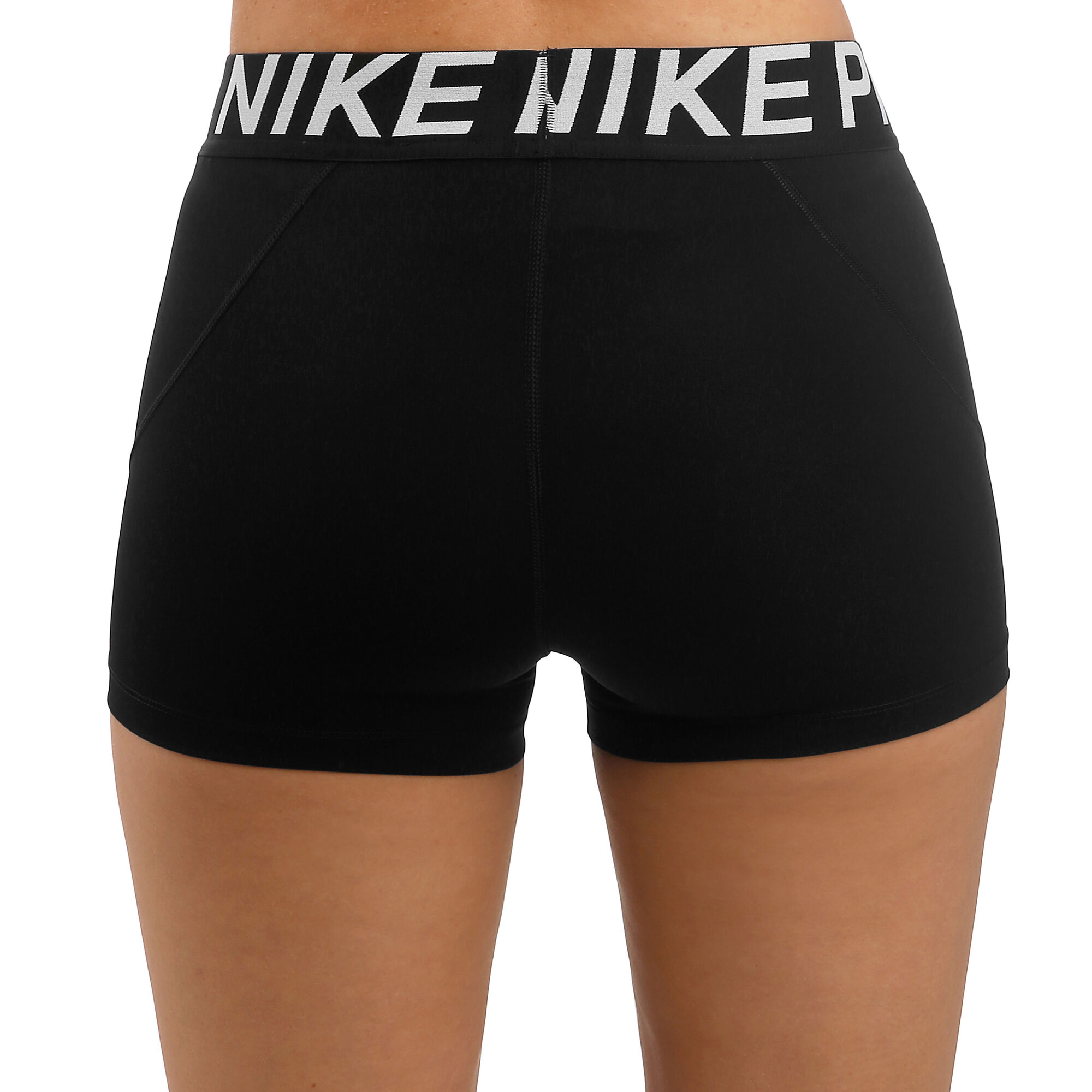 Adecuado Naturaleza libro de texto Nike Pro Shorts Con Bolsillo Para Pelota Mujeres - Negro, Blanco compra  online | Tennis-Point