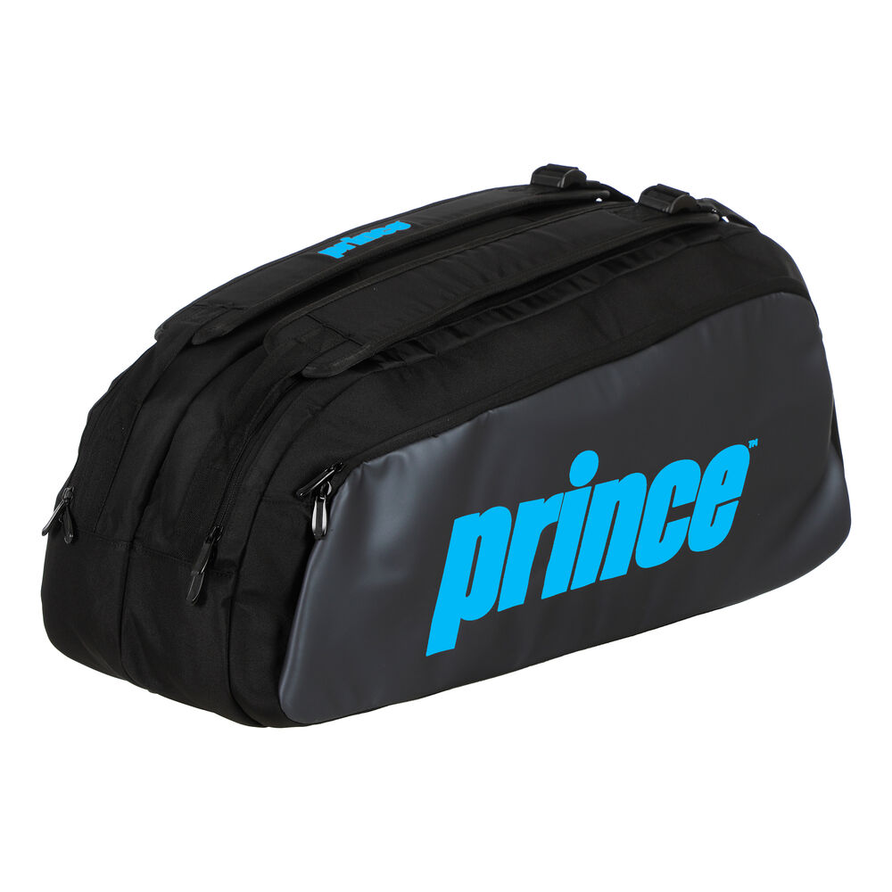 Prince Tour 2 Comp Raquetero-Negro,Turquesa