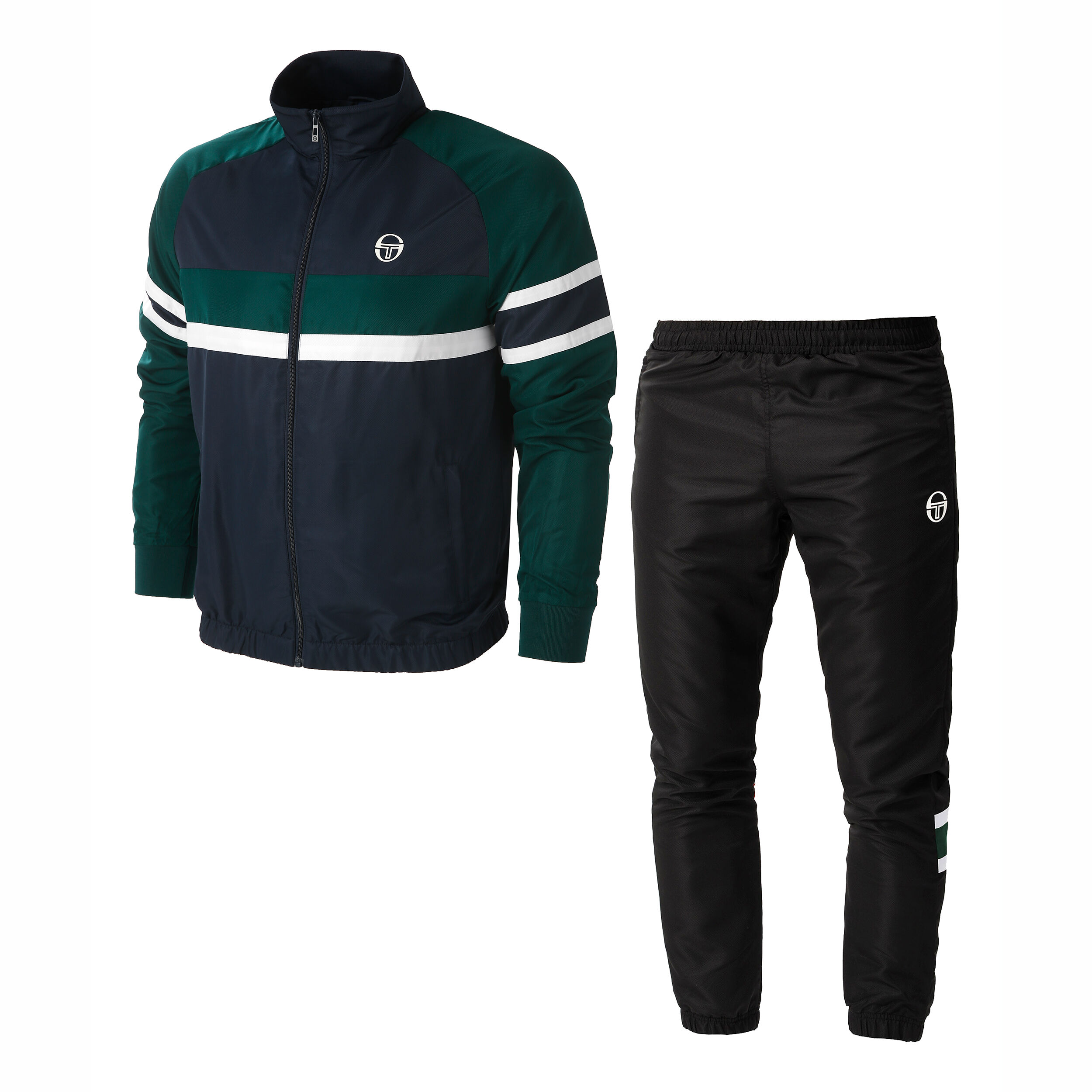 Buy Sergio Tacchini Board Chandal Hombres Azul Oscuro Verde Oscuro online Tennis Point ES
