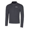 Pacer Flash Half-Zip Camiseta De Running Hombres-Gris Oscuro
