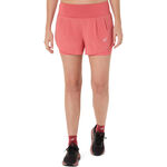 Ropa ASICS ASICS Road 2in1 3.5in Pantalones cortos Mujeres-rosa, rosa