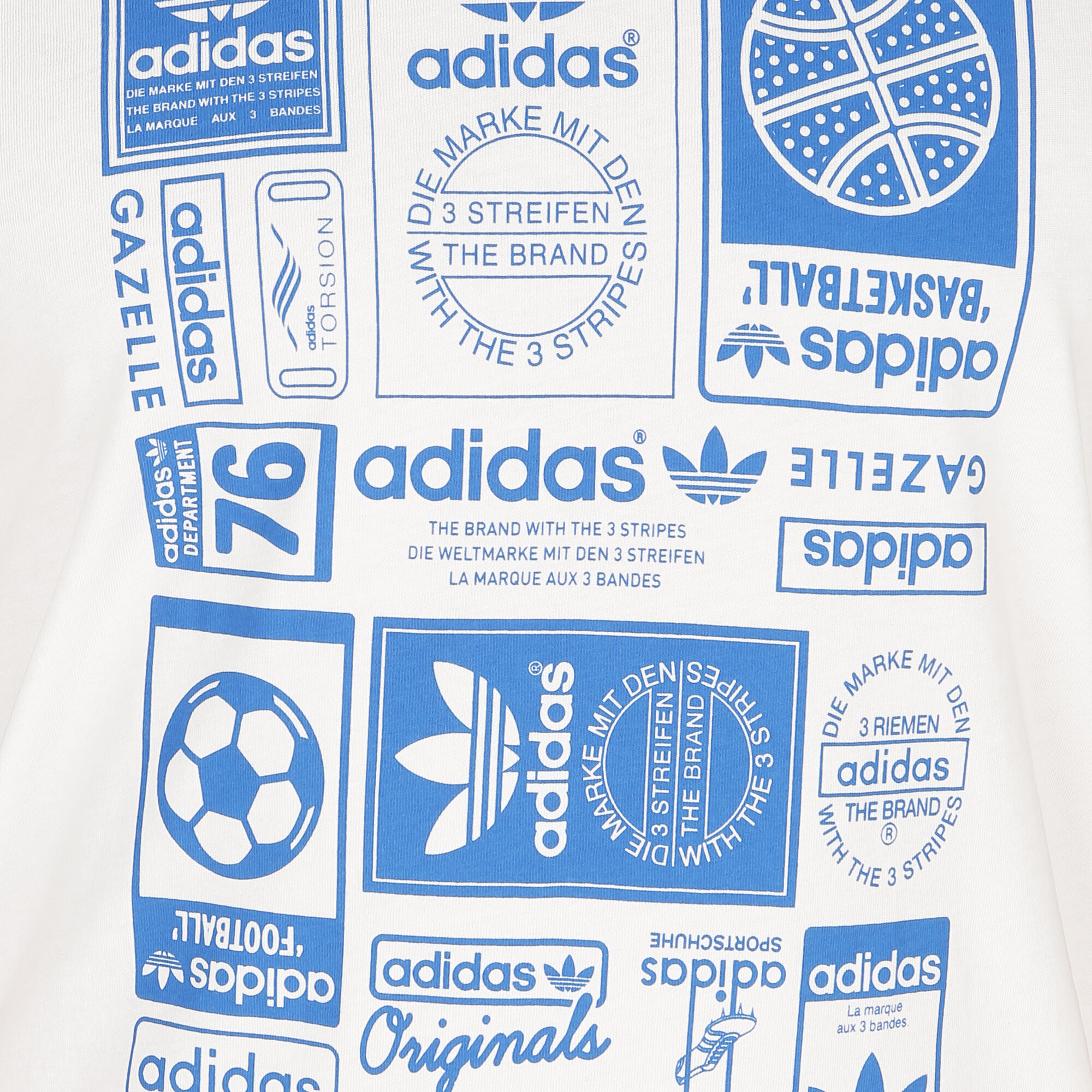 adidas Originals Trefoil Camiseta De Manga Corta Hombres - Blanco online | Tennis-Point