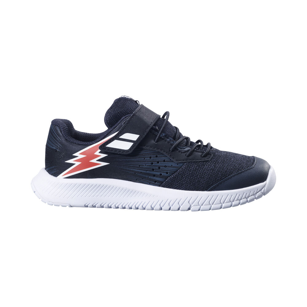 Babolat Pulsion AC Zapatilla Todas Las Superficies Niños-Negro,Naranja