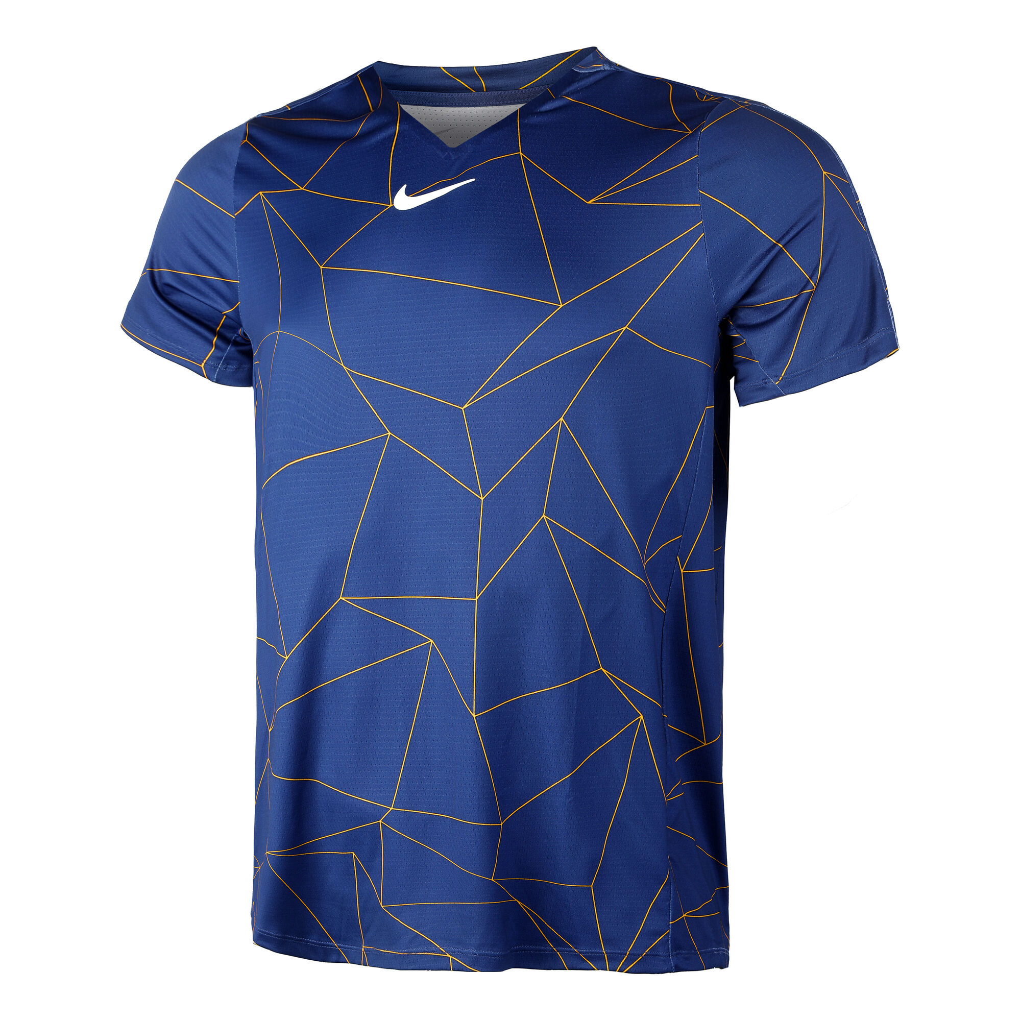 Kakadu Mala suerte Orientar Nike Court Advantage Dri-Fit Camiseta De Manga Corta Hombres - Azul,  Amarillo compra online | Tennis-Point