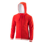 Ropa Wilson Wilson Team II Sudadera con cremallera Hombres - rojo, blanco