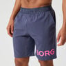Shorts Hombres-azul-gris