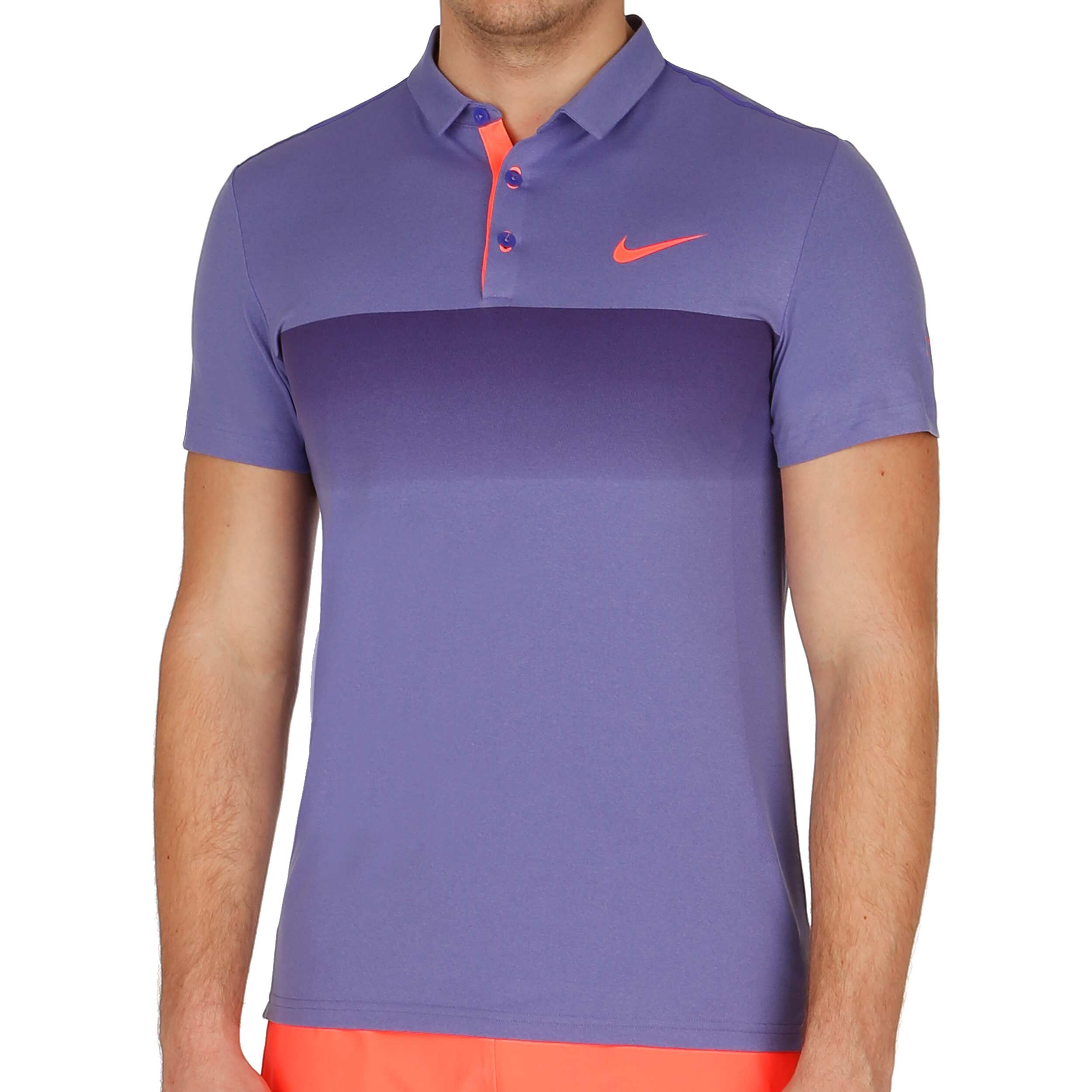 Nike Roger Federer Premier Polo Hombres - Lila compra online | Tennis-Point
