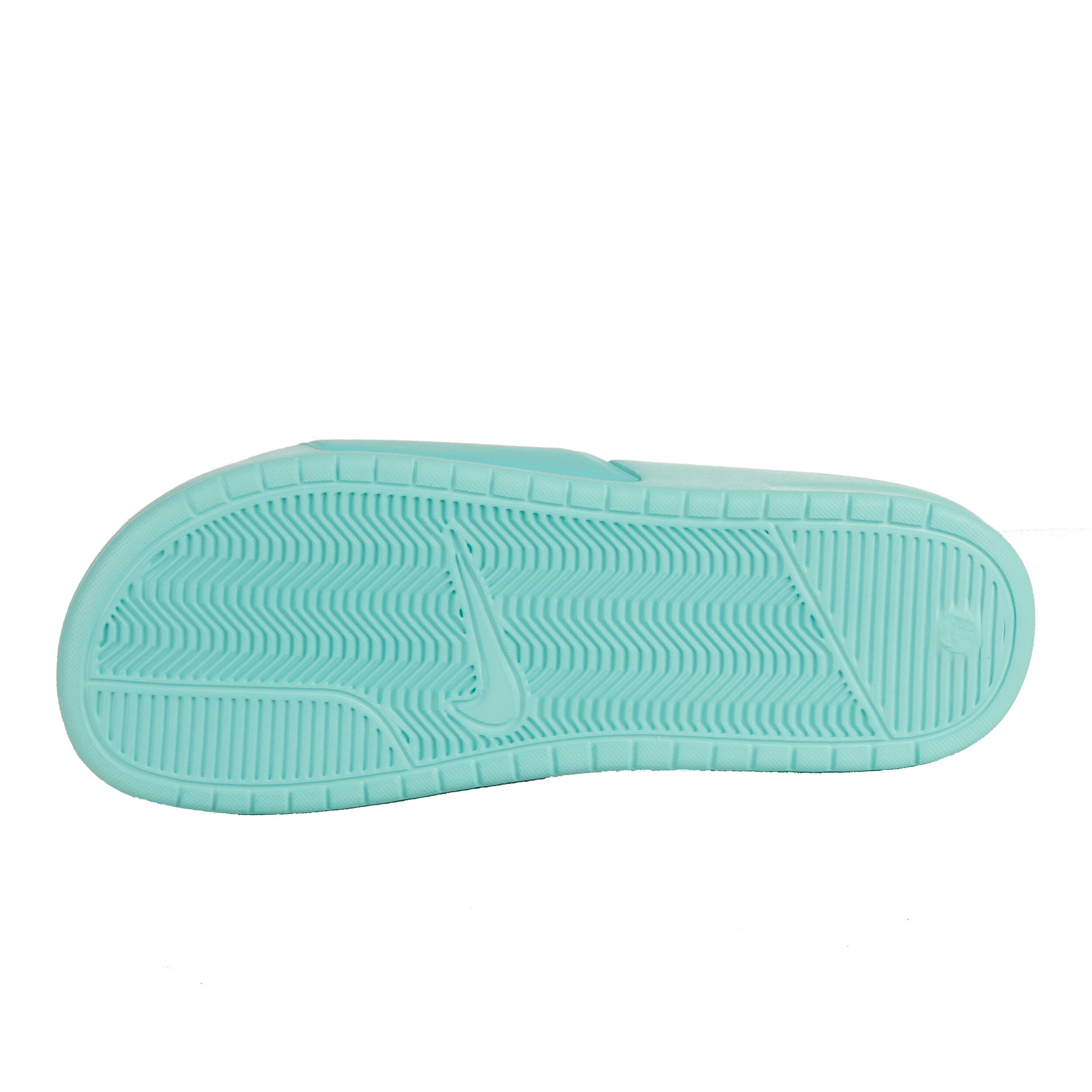 Buy Nike Benassi Shower Slide Chanclas Mujeres Turquesa Blanco online Tennis Point ES