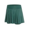 Love Pleated Falda Mujeres-verde