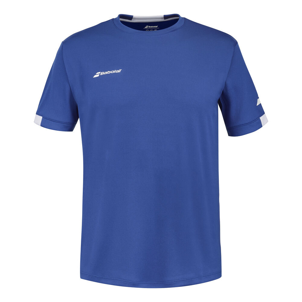 Babolat Play Crew Neck Camiseta De Manga Corta Hombres-Azul