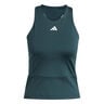 Y-Midi Camiseta De Tirantes Mujeres-Verde Oscuro