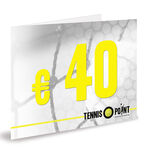 Regalos Tennis-Point Tennis-Point 40 Euros Vale Regalo