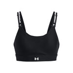Ropa Under Armour Under Armour Infinity High Sujetador Deportivo Mujeres-Negro