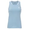 W. TEAM TECH TANK TOPMARINE Polo Mujeres-azul claro
