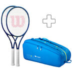 Pack Raqueta + Raquetero Wilson SHIFT 99L V1 US OPEN 2024 FRM plus Schlägertasche